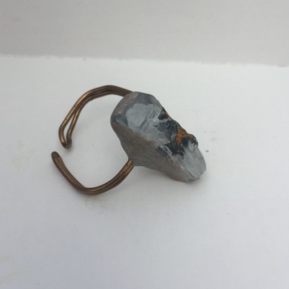 Blue Barite Morocco | Ring | Inner Vision | Inter-Dimensional Travel | Friendship - Image 8