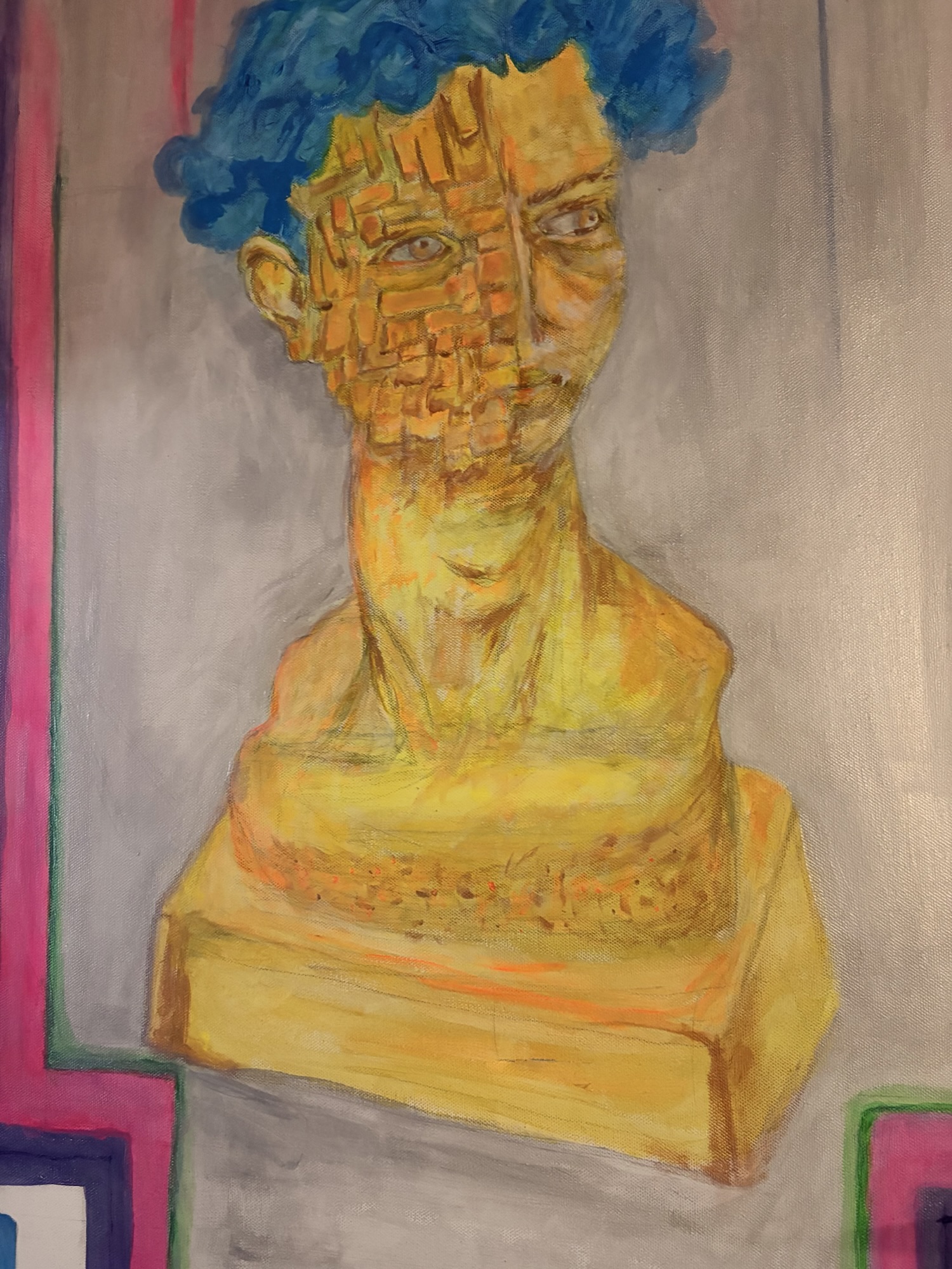 Digital Break in Painting