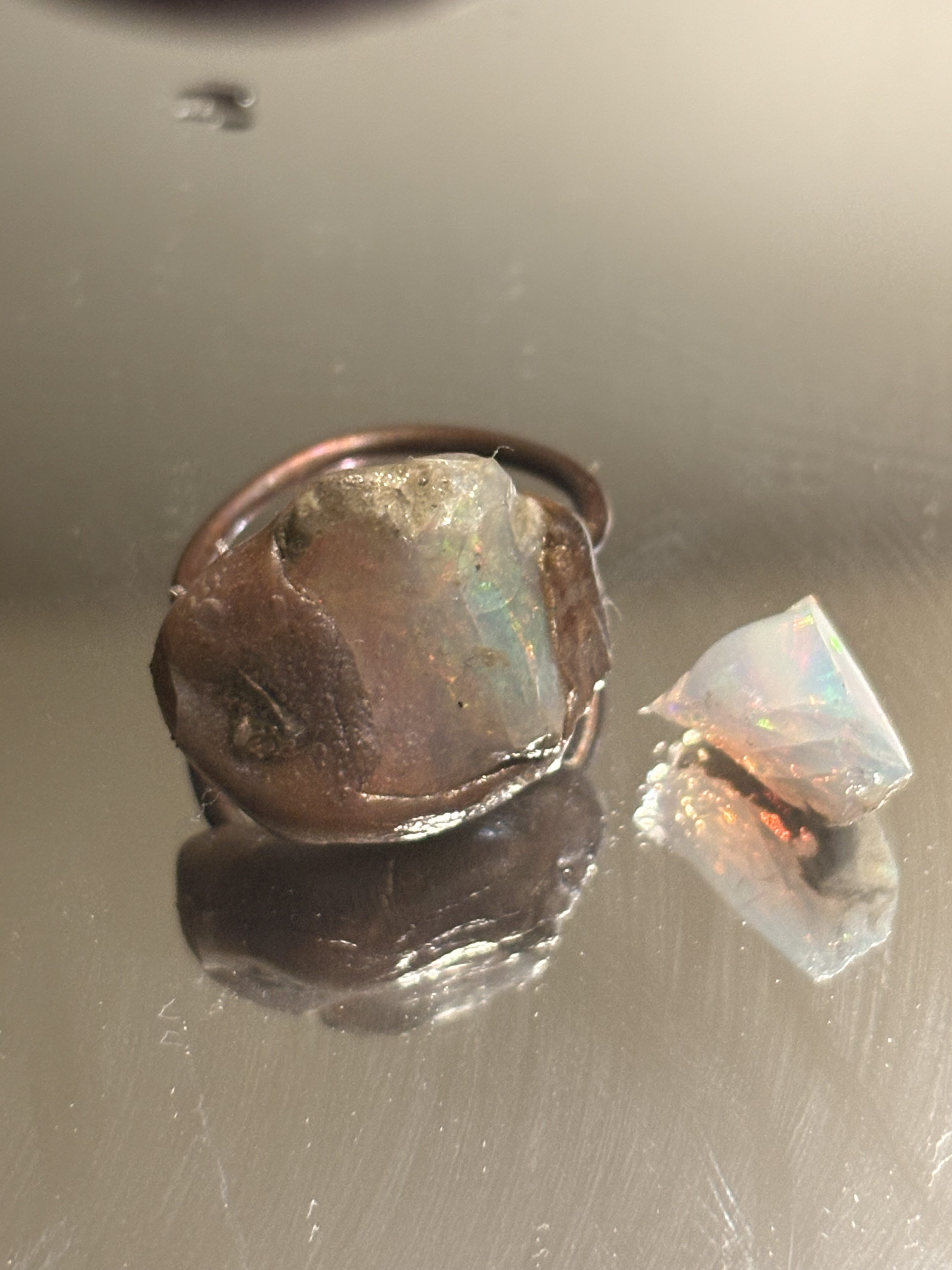 Ethiopian Opal | Ring | Personal Transformation | Luck | Intense Creativity - Image 24