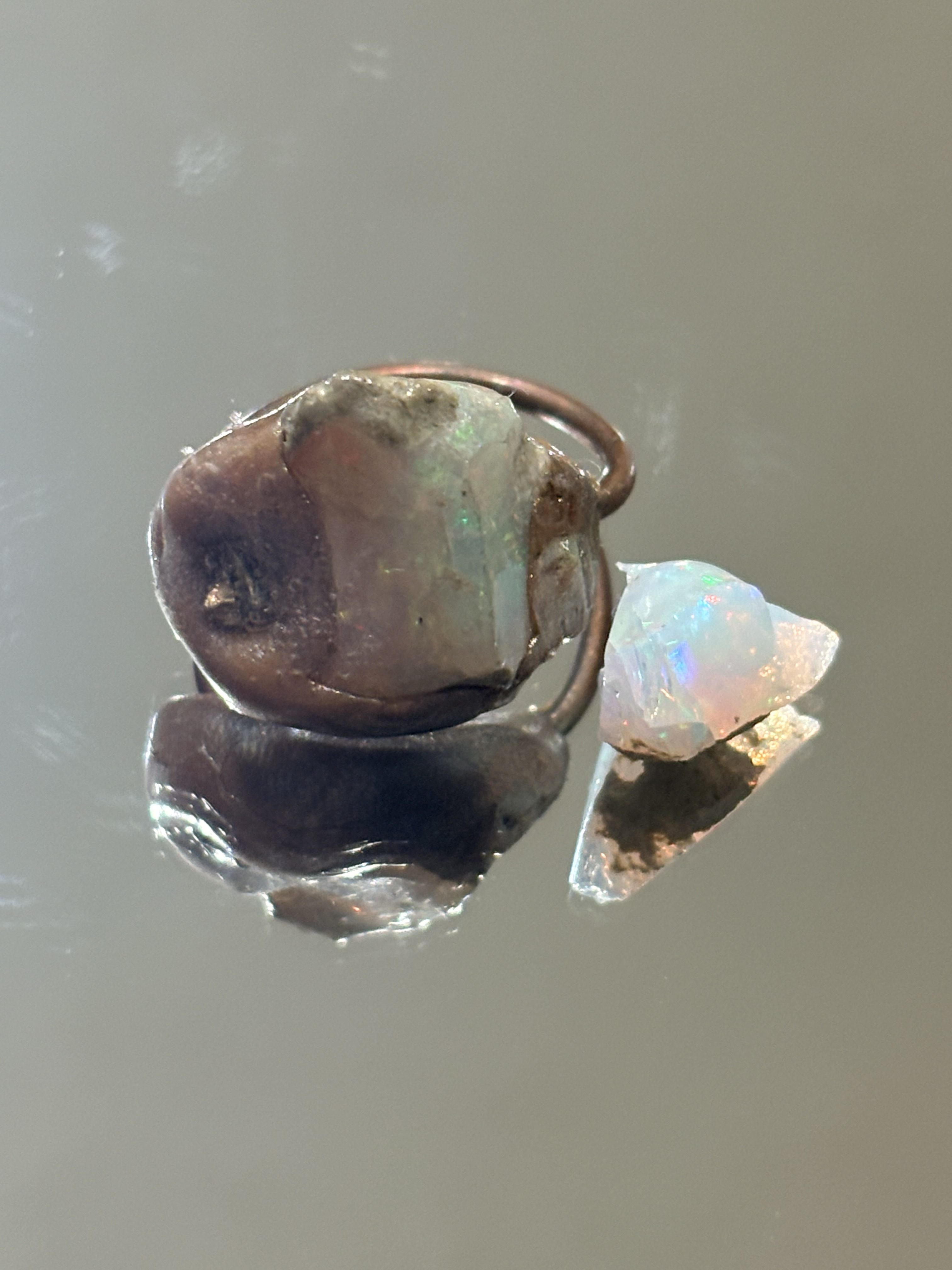 Ethiopian Opal | Ring | Personal Transformation | Luck | Intense Creativity - Image 22