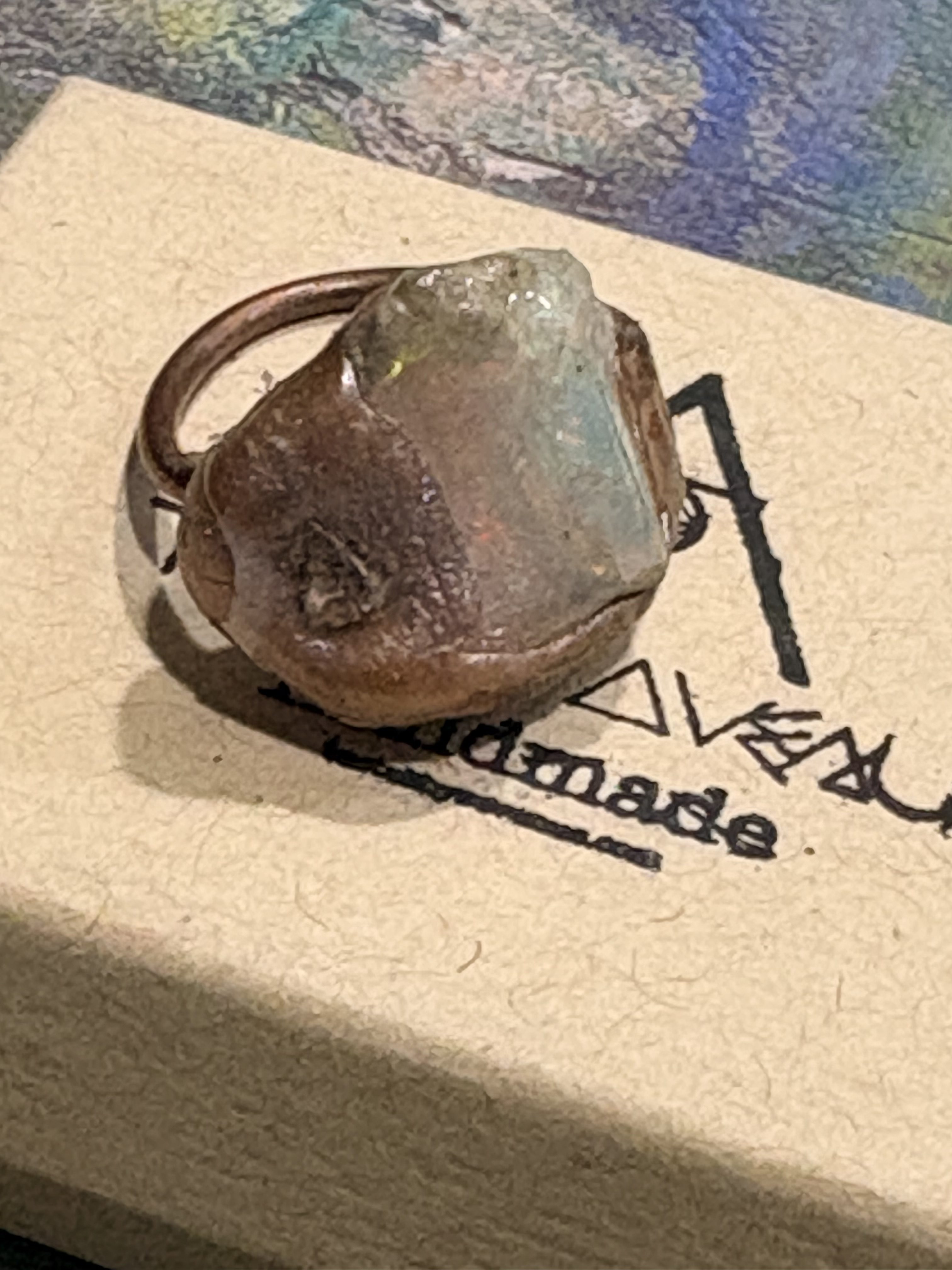 Ethiopian Opal | Ring | Personal Transformation | Luck | Intense Creativity - Image 18
