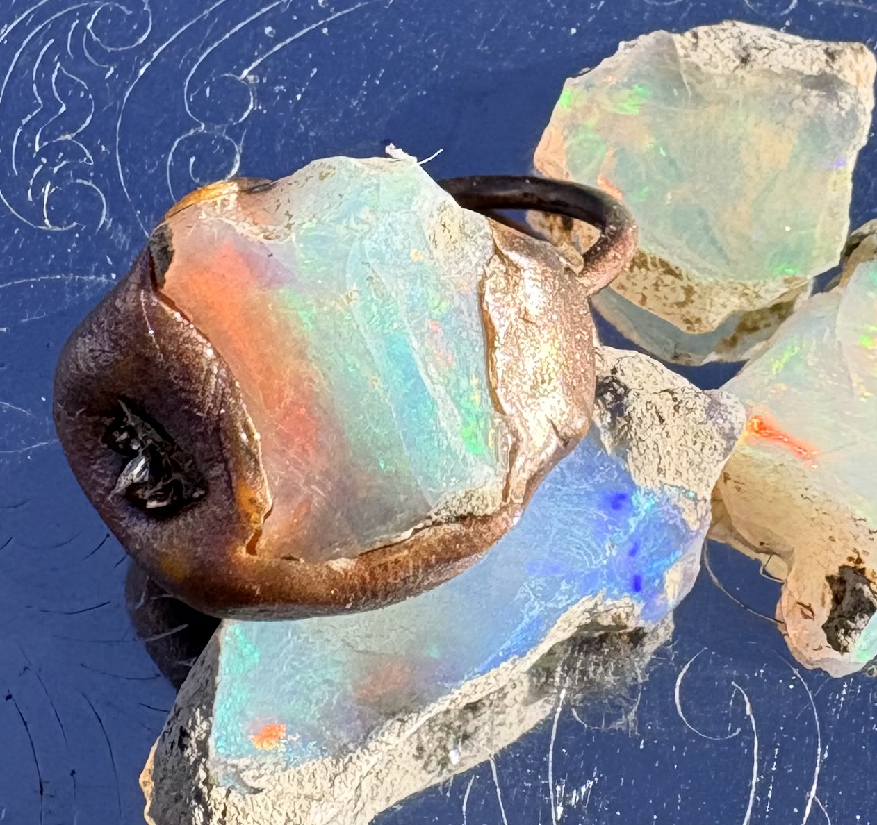 Ethiopian Opal | Ring | Personal Transformation | Luck | Intense Creativity - Image 14