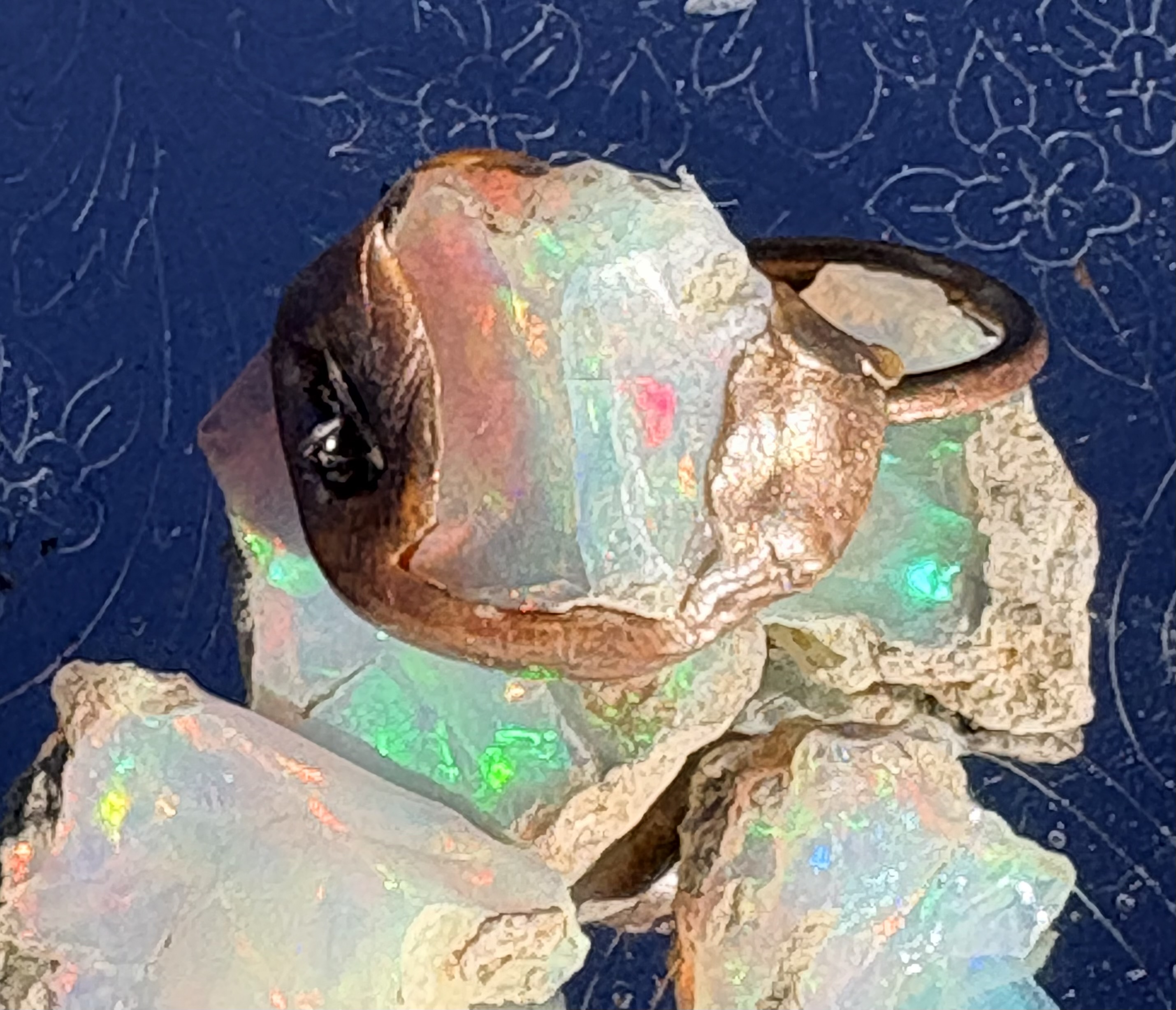 Ethiopian Opal | Ring | Personal Transformation | Luck | Intense Creativity - Image 11