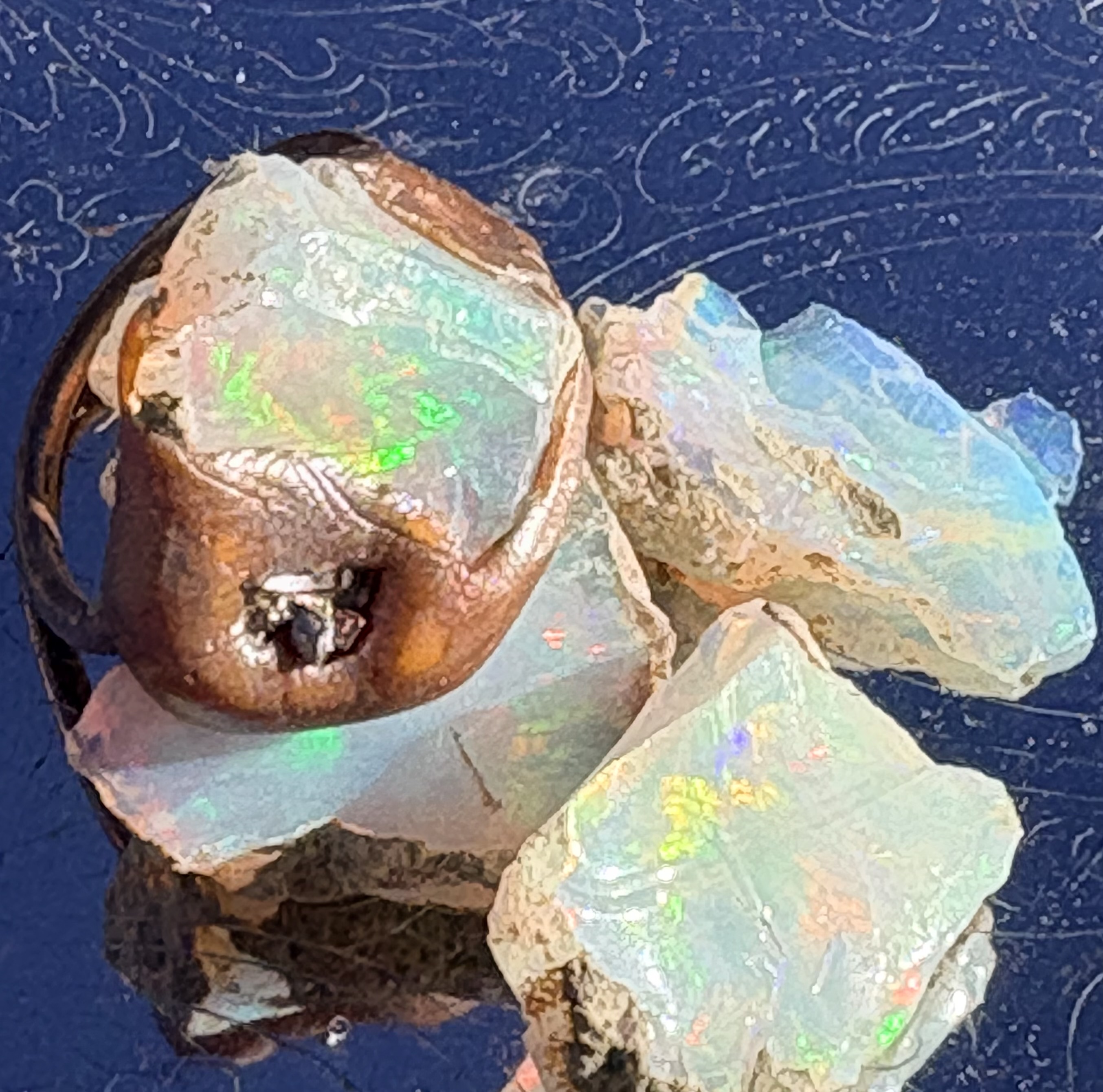 Ethiopian Opal | Ring | Personal Transformation | Luck | Intense Creativity - Image 8