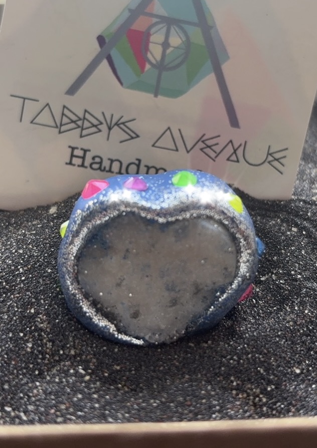 Amethyst Cluster Blue | Ring | Emotional Balance | Spirituality | Awakening Intuition - Image 15