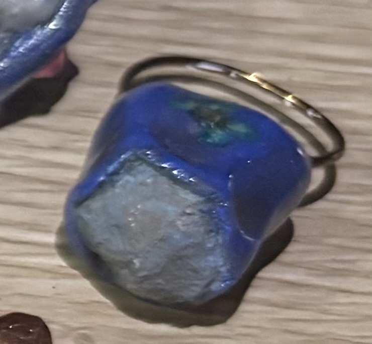 Azurite | Ring | Lucid Dreaming | Astral Projection | Intuitive Meditation