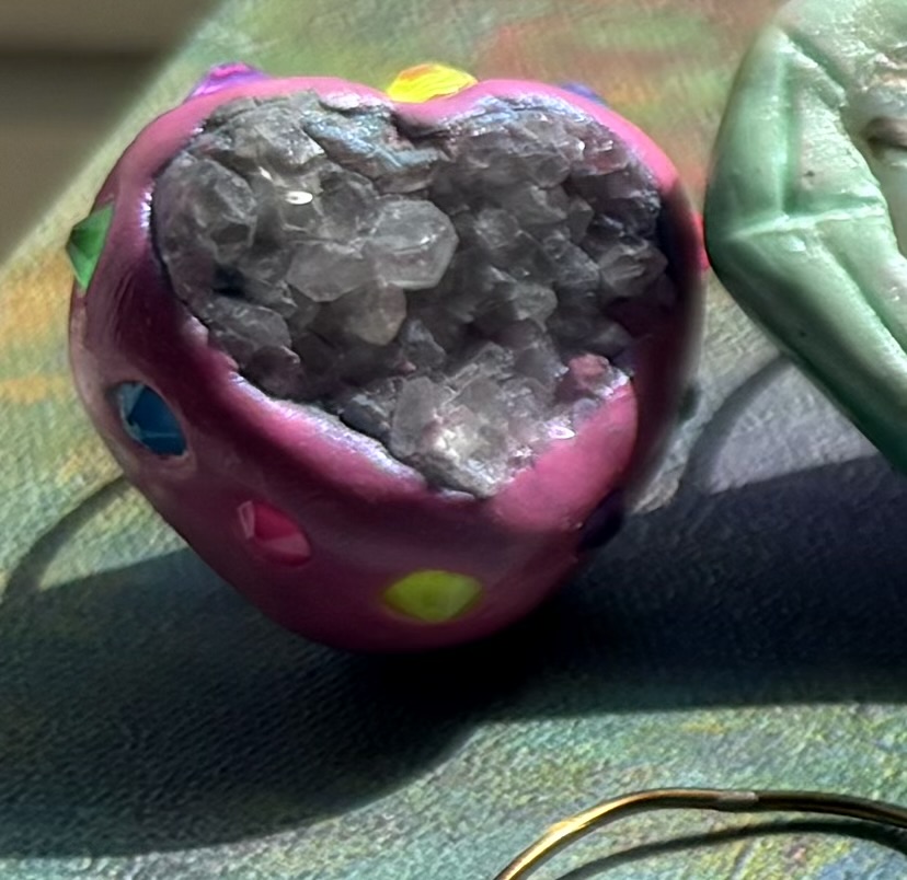 Amethyst Cluster Purple | Ring | Emotional Balance | Spirituality | Awakening Intuition - Image 9