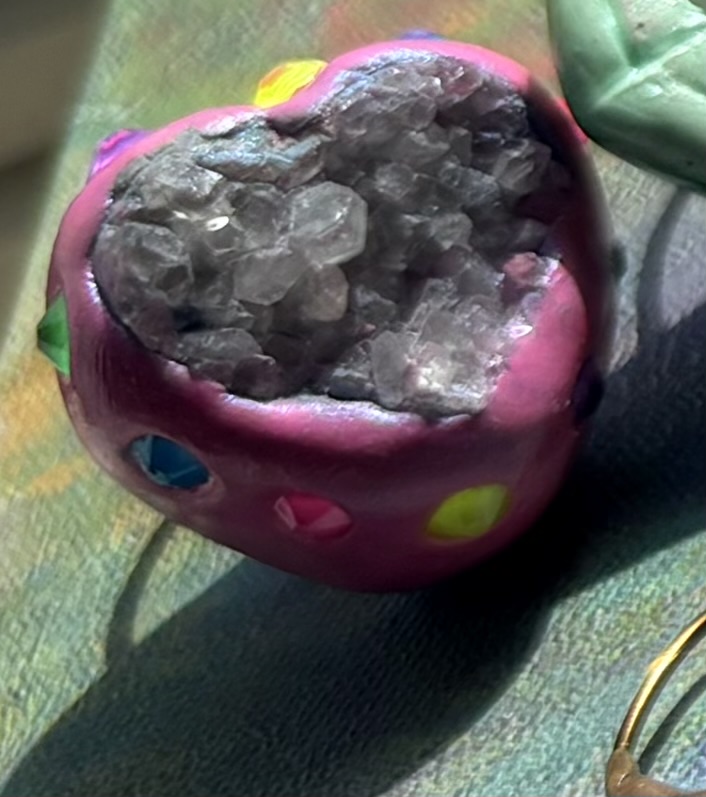 Amethyst Cluster Purple | Ring | Emotional Balance | Spirituality | Awakening Intuition - Image 12