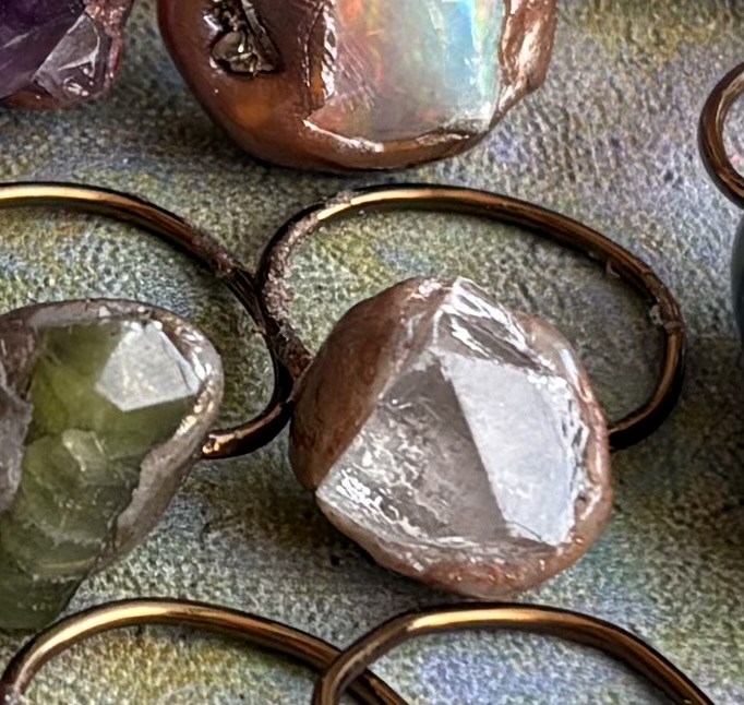 Apophyllite | Ring | Spiritual Visions | Higher Realms | Bring Harmony