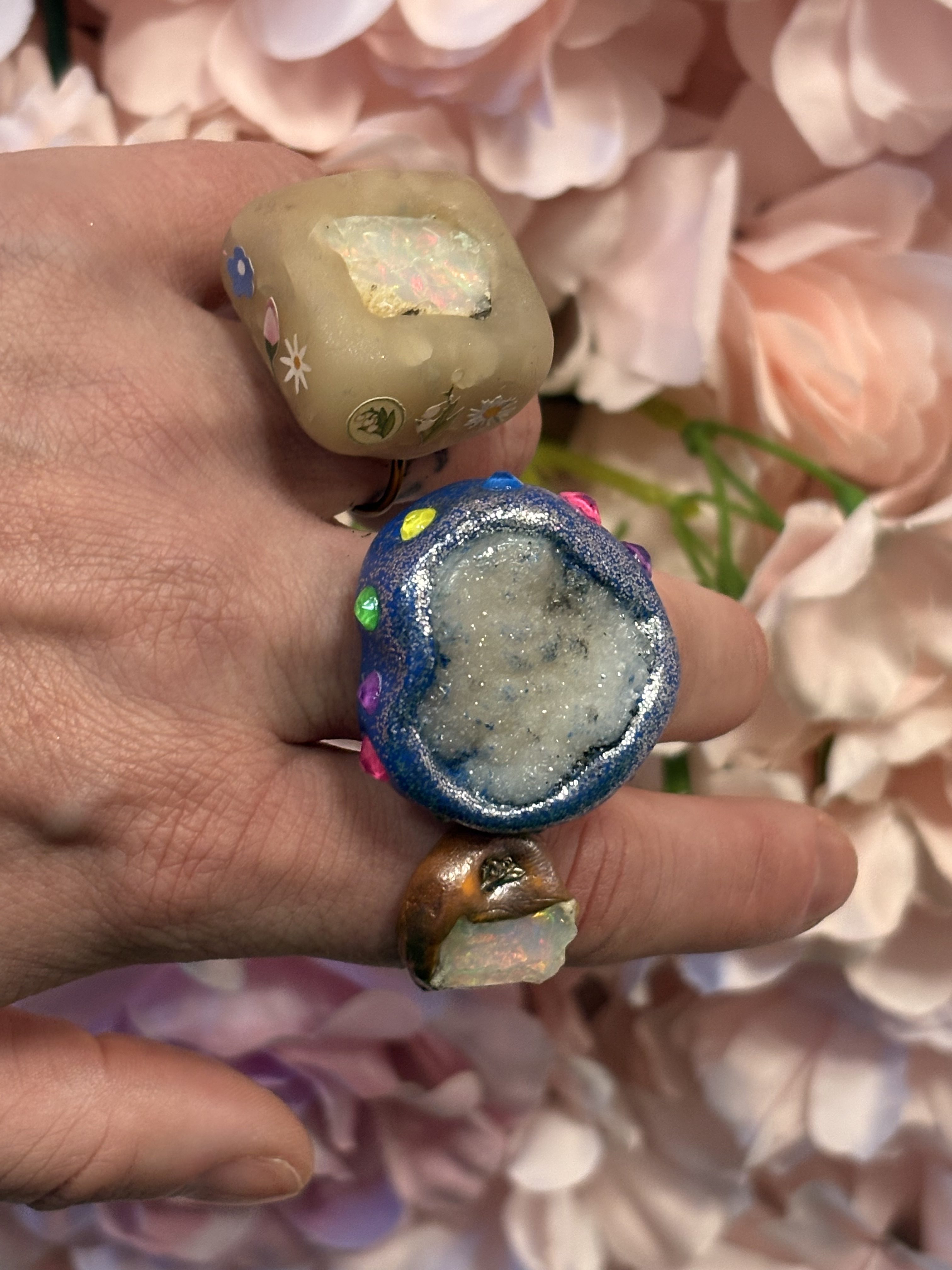 Ethiopian Opal | Ring | Personal Transformation | Luck | Intense Creativity - Image 3