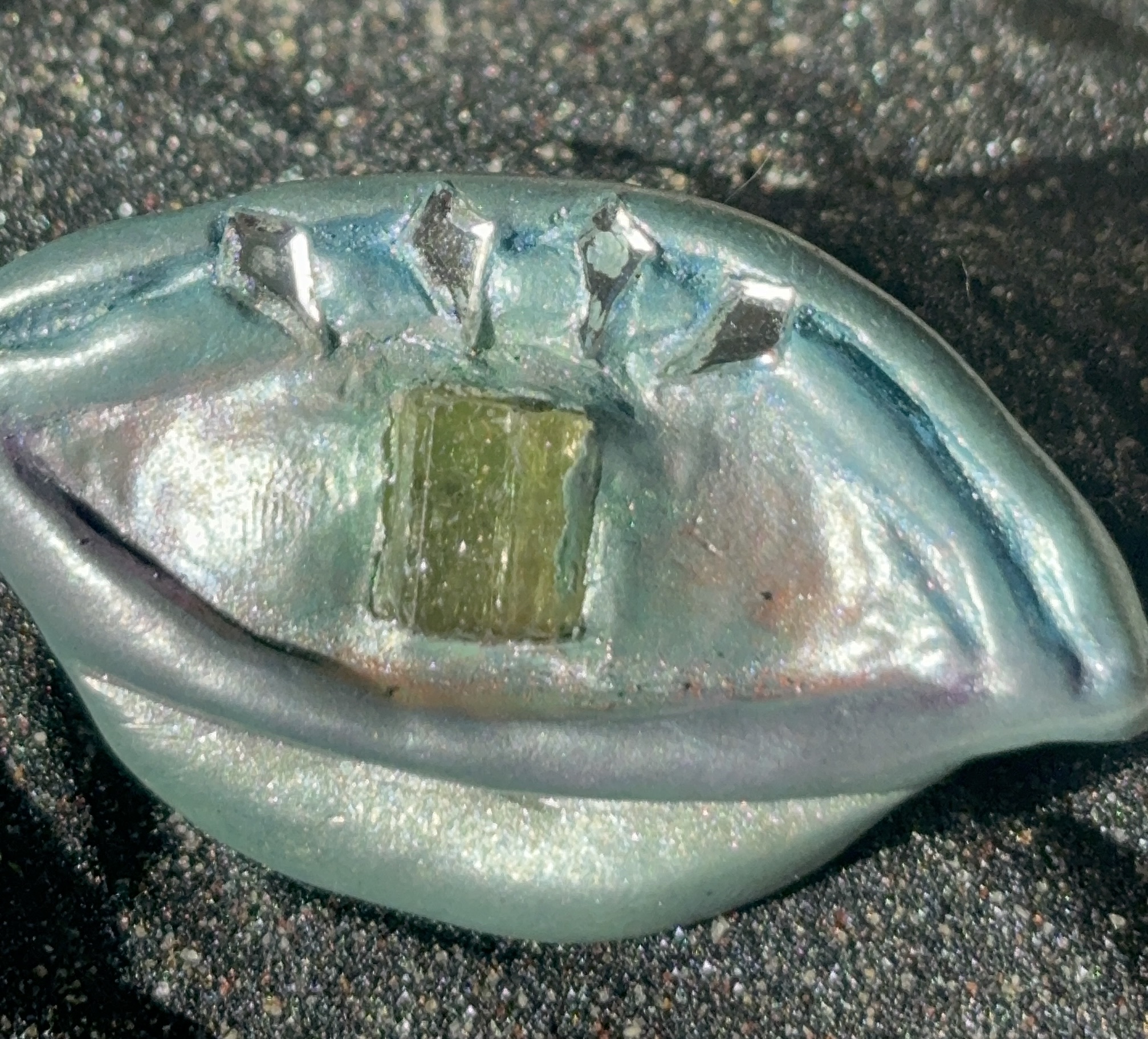 Green Garnet | Ring | Growth | Renewal | Prosperity - Image 2